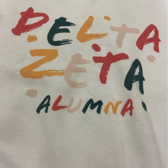 Delta Zeta Friends Sweatshirt - Picture 3 of 3